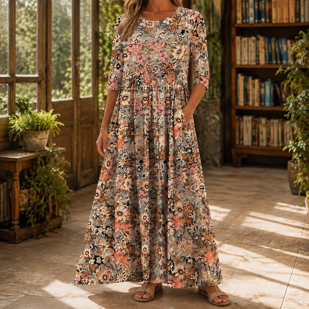 Nina Floral Maxi Dress