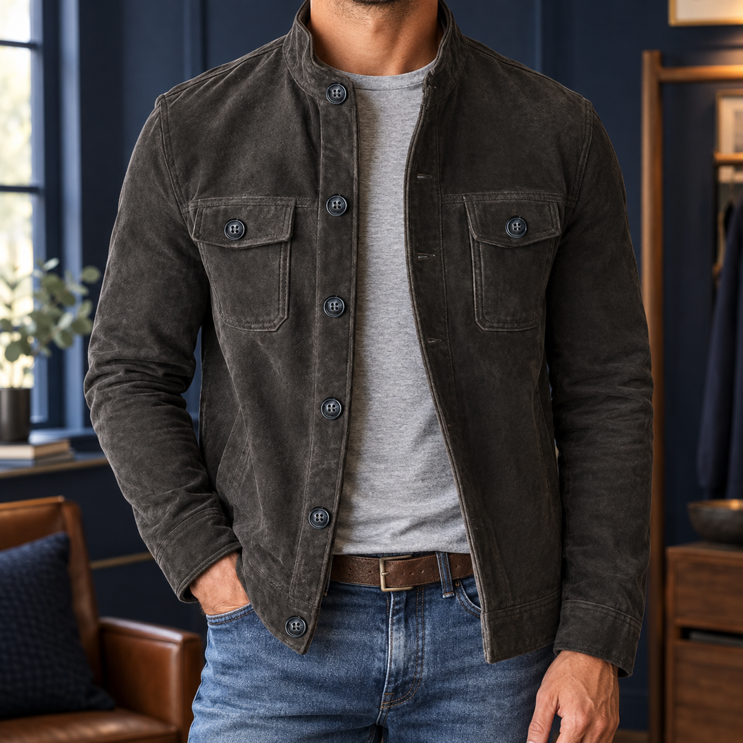 Damaso Stand Collar Jacket
