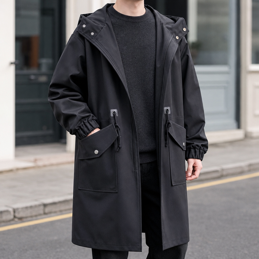 Rodolphe Hooded Overcoat