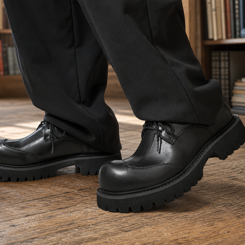 Zeno Chunky Derby Shoes