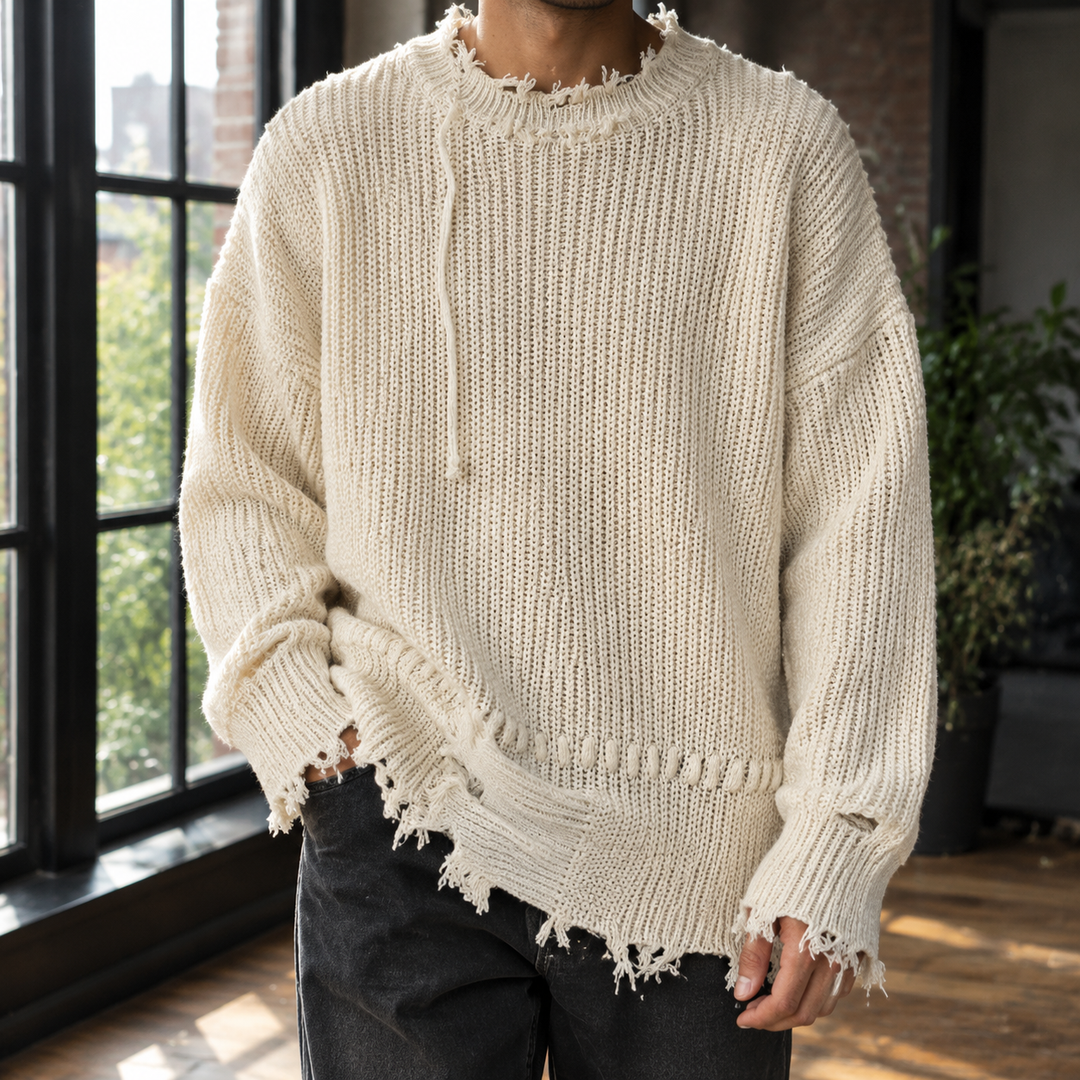 Jonas Distressed Sweater