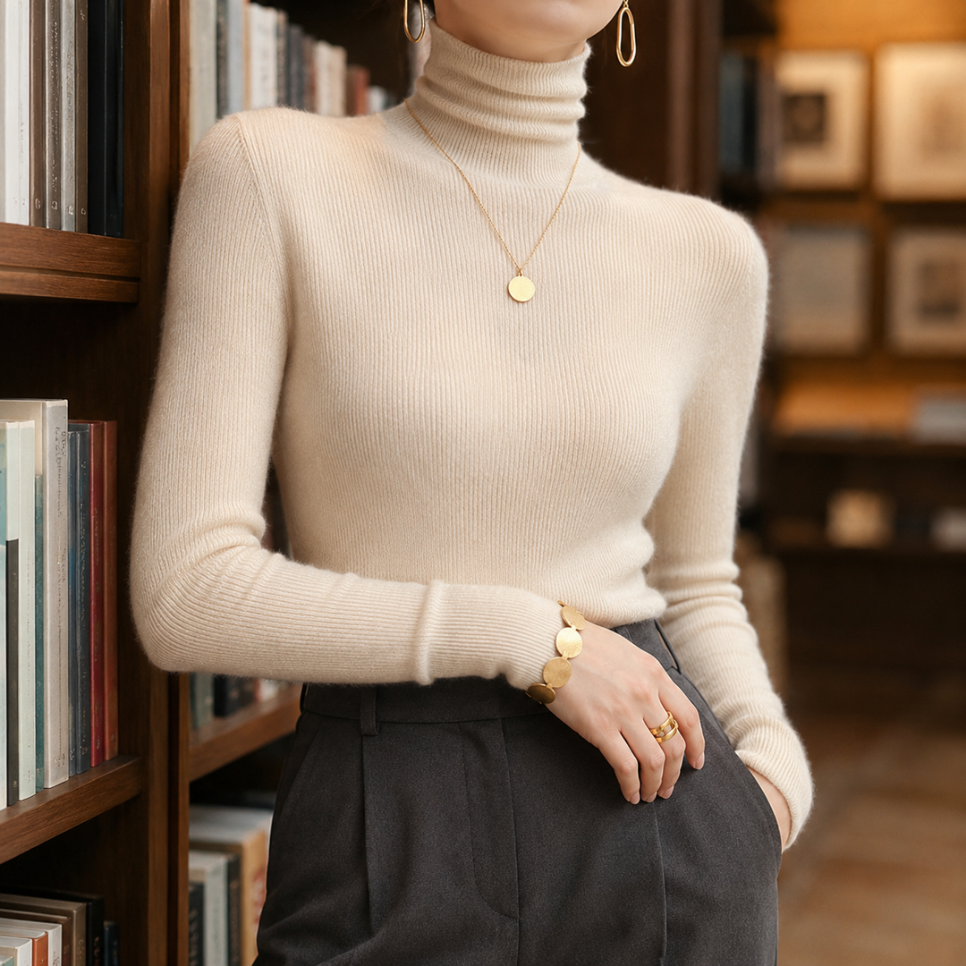 Genevieve-Rose Cashmere Sweater