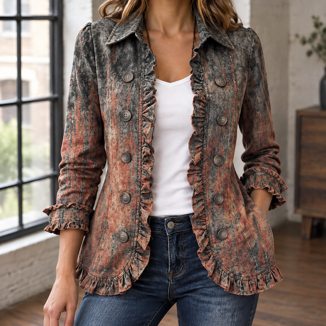 Serena-Rae Ruffle Jacket