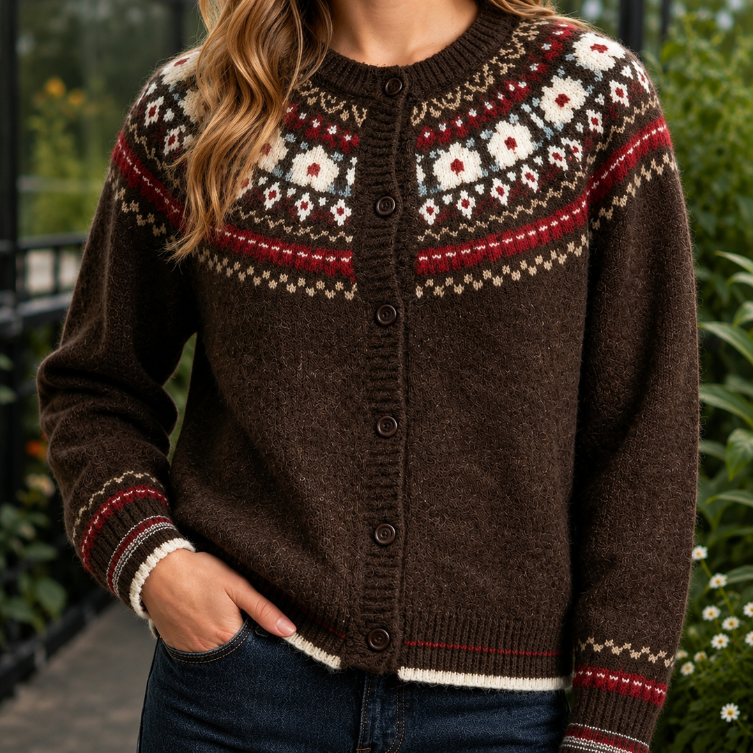Marguerite Fair Isle Cardigan