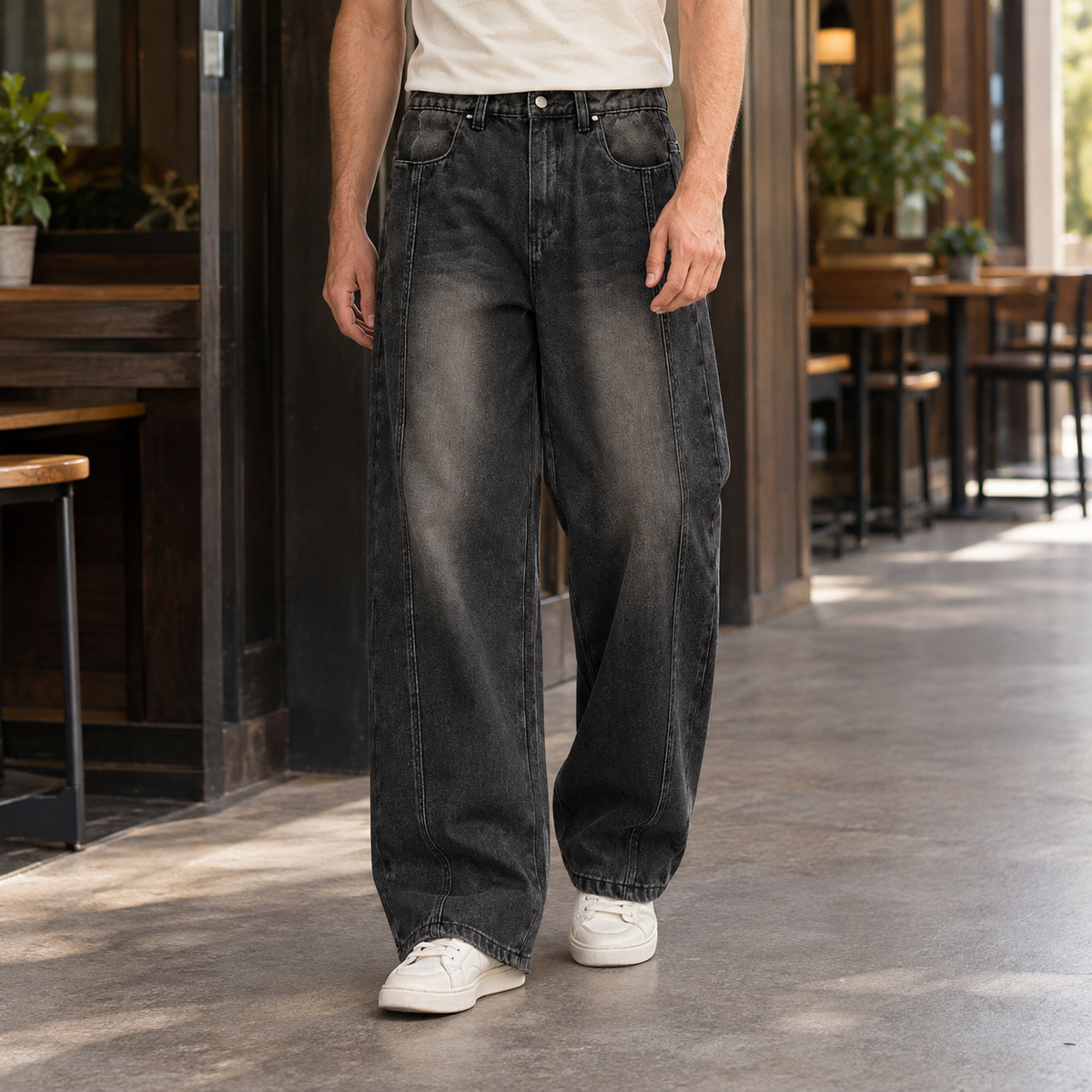 Sigmund-West Segmented Jeans