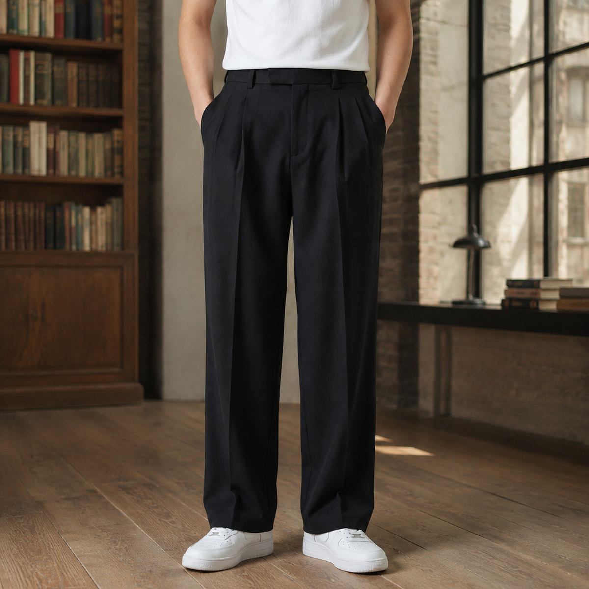 Oliver Pleated Pants
