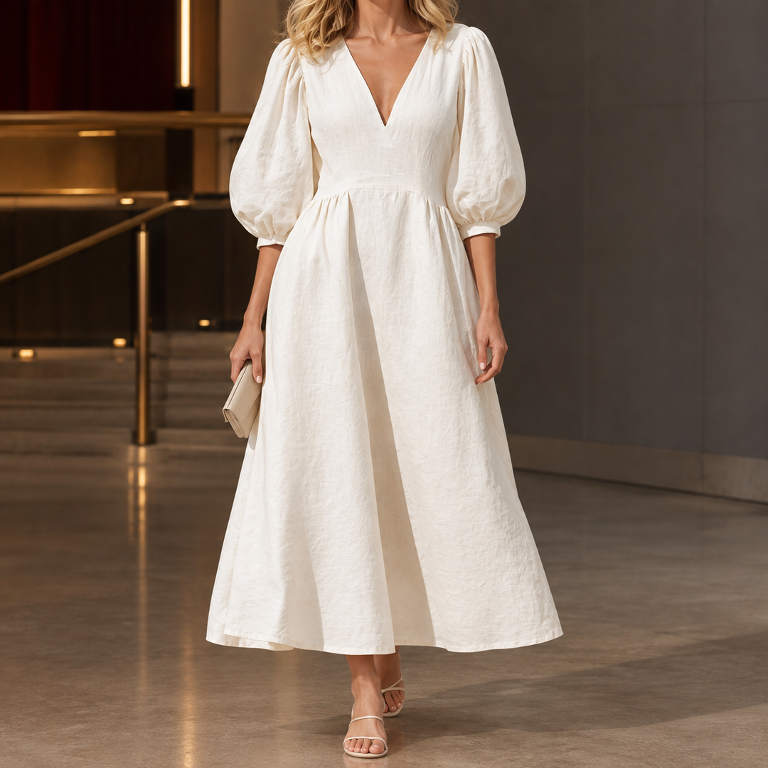 Mackenzie Puff Sleeve Dress