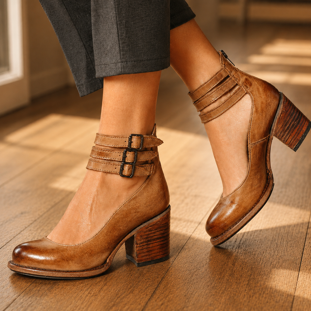 Bertolini Buckled Heels