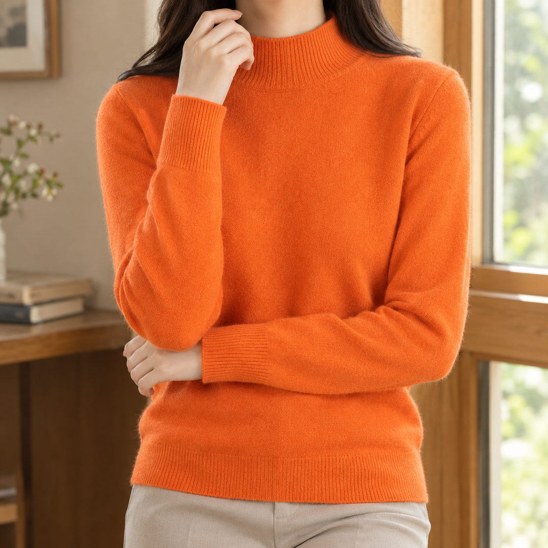 Griselda Mock Neck Sweater