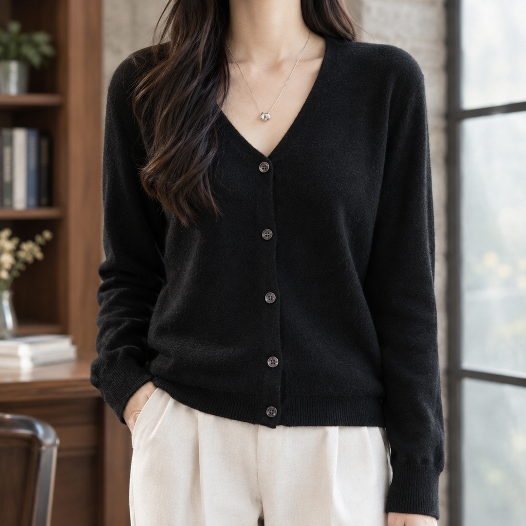 Maylis-Grace V-Neck Cardigan