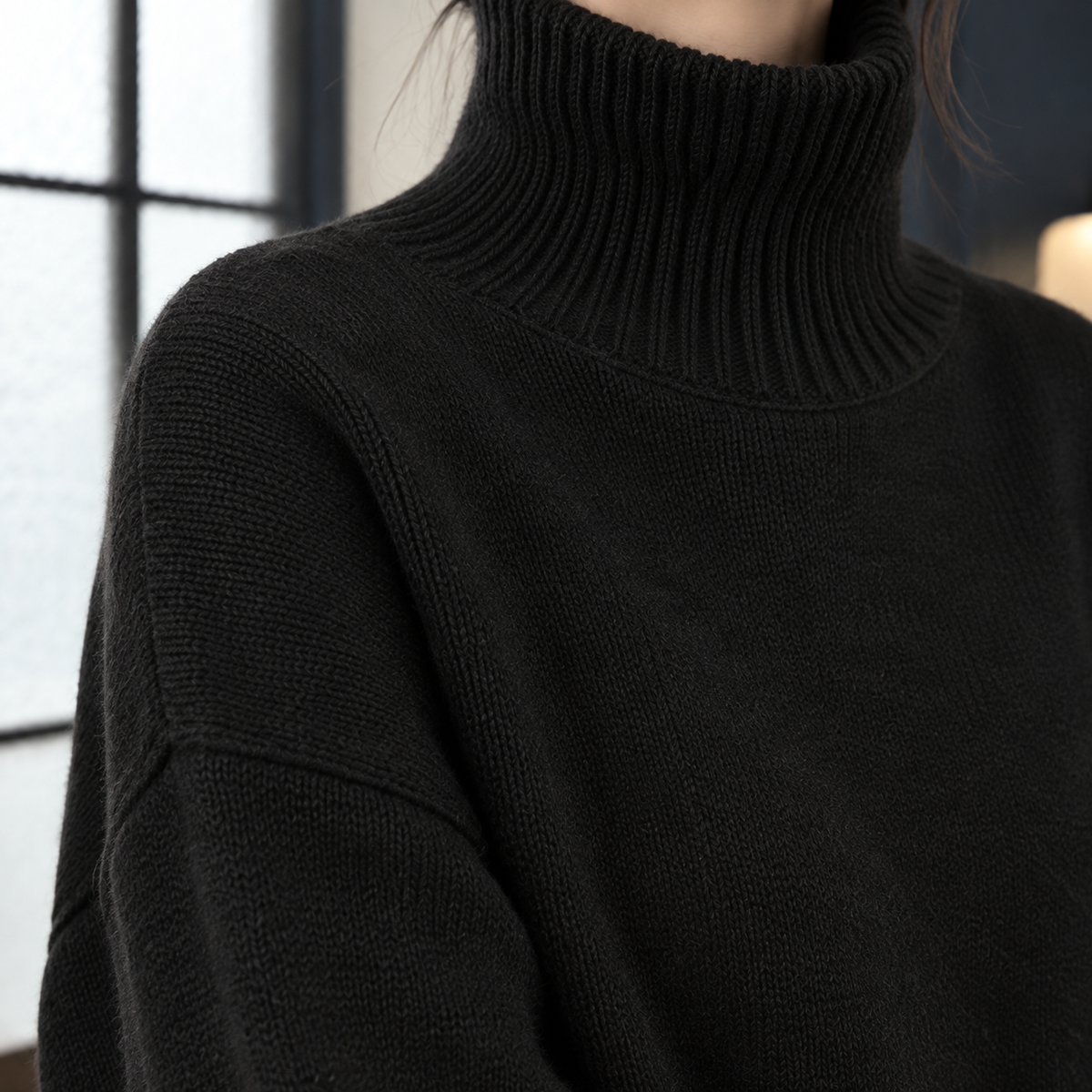 Cleo-Marie Wool Turtleneck