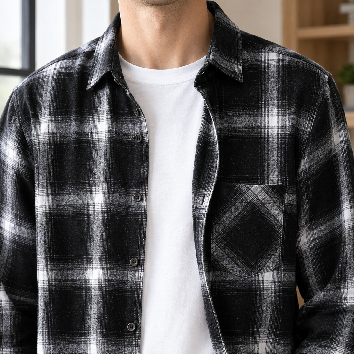 Gregoire Plaid Overshirt