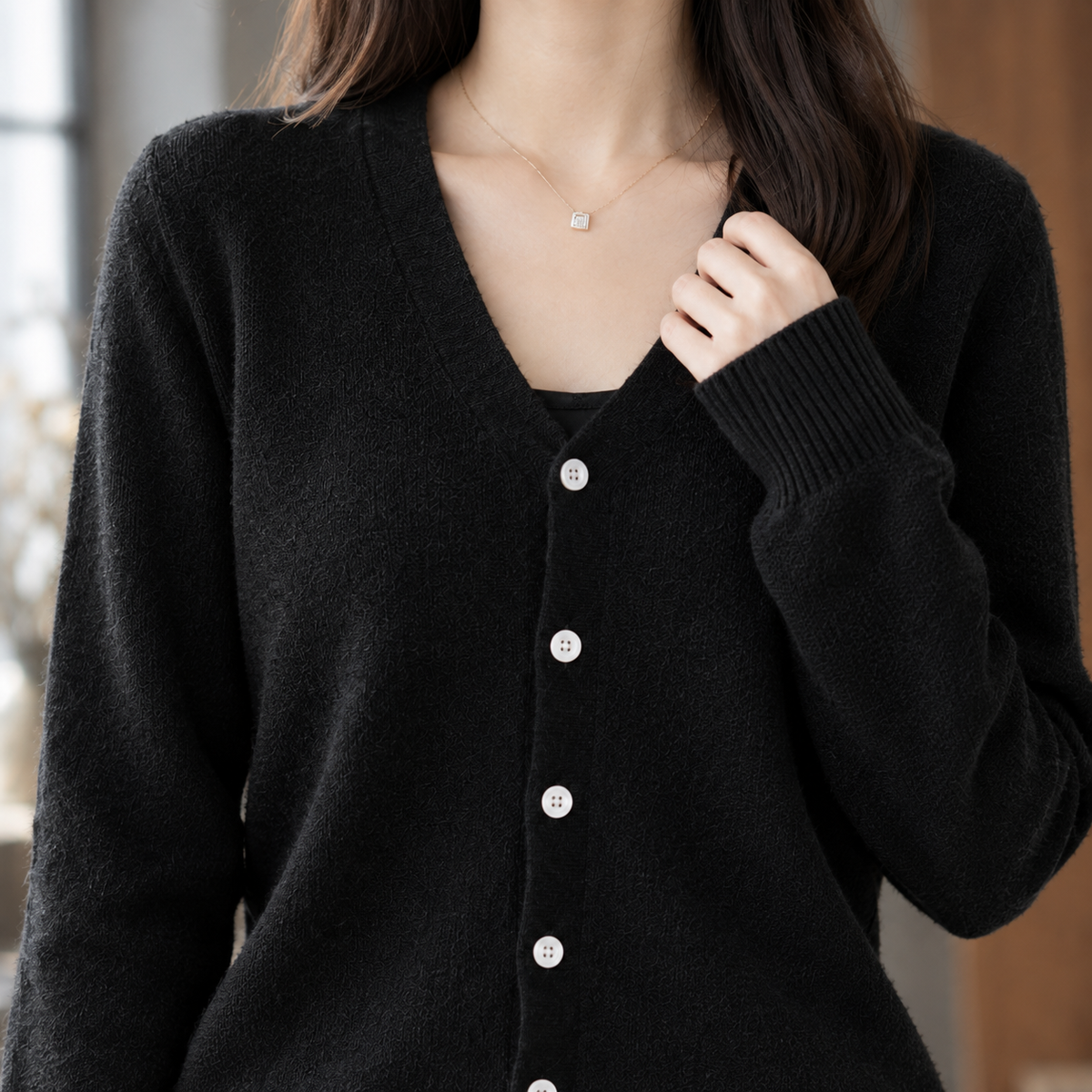Guinevere-Kate V-Neck Cardigan