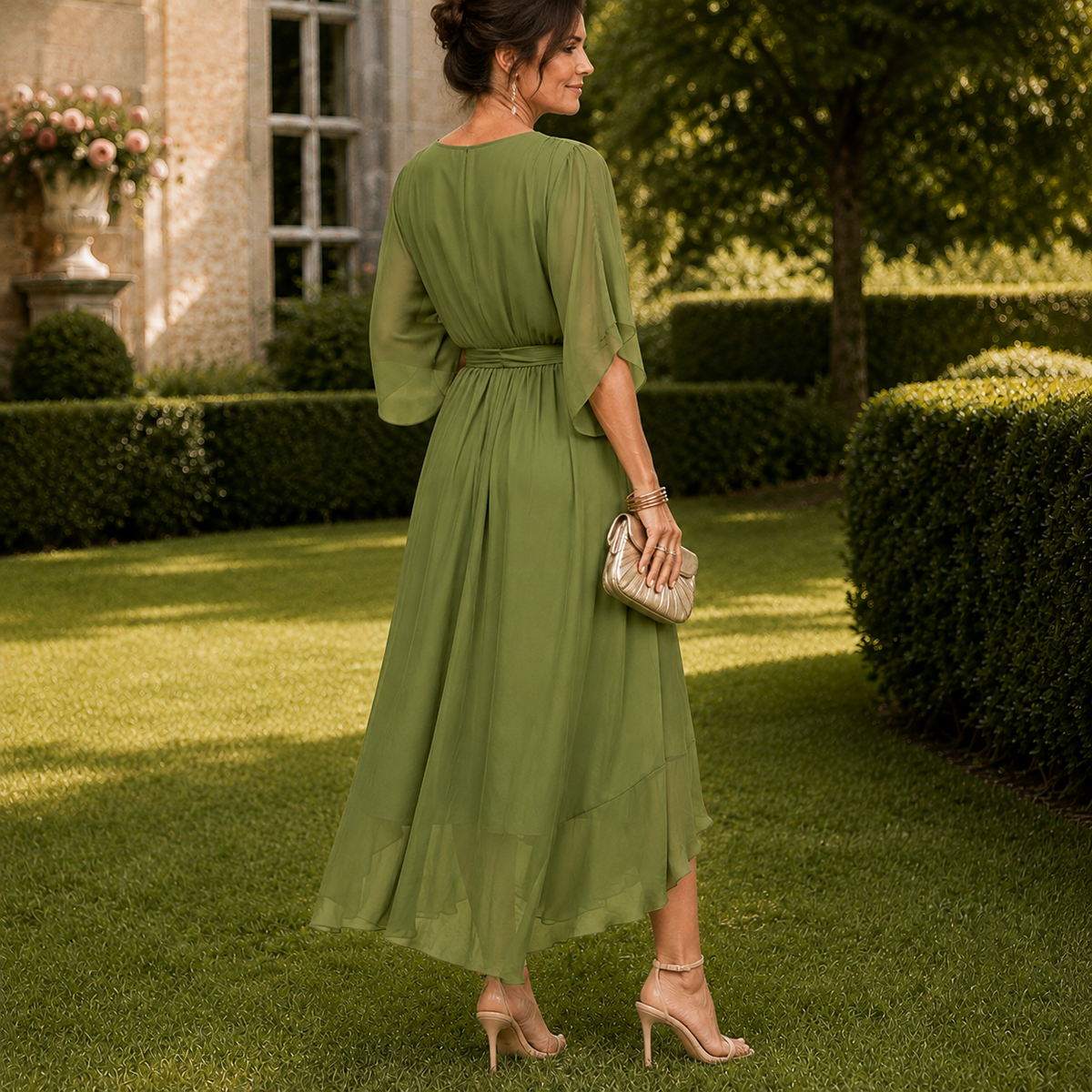 Petra High Low Dress