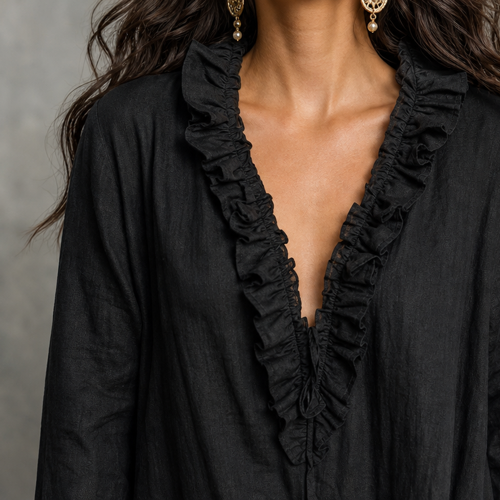 Riley Ruffle Maxi Dress