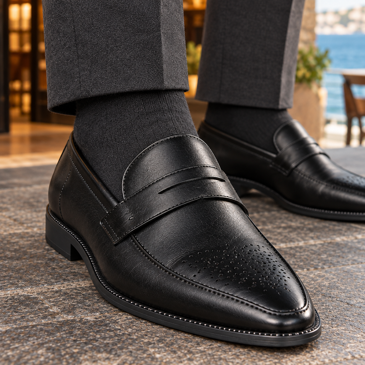Viterbo Pointed Loafers