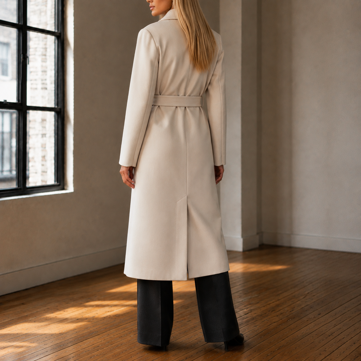 Natalia Belted Overcoat