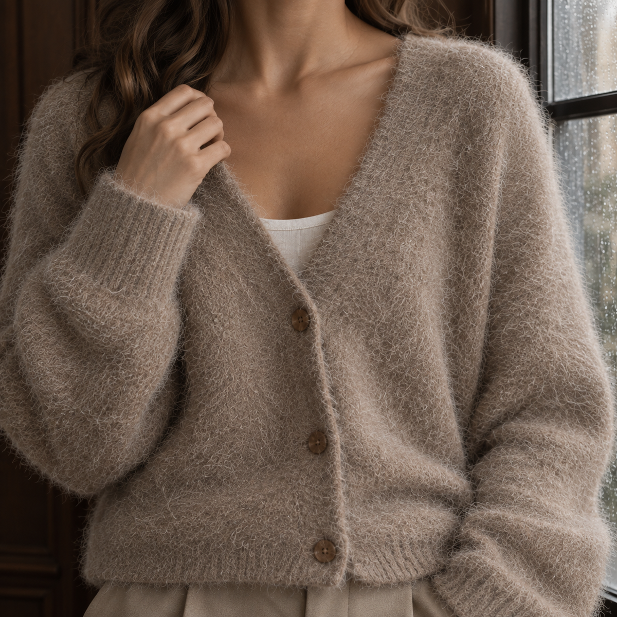 Eliza V Neck Cardigan