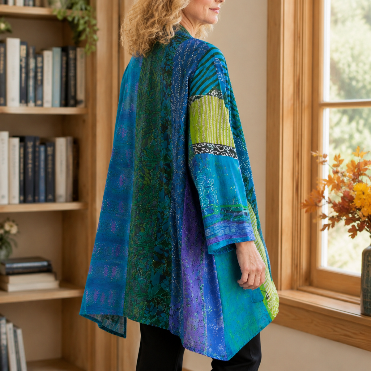 Fenna Patchwork Cardigan