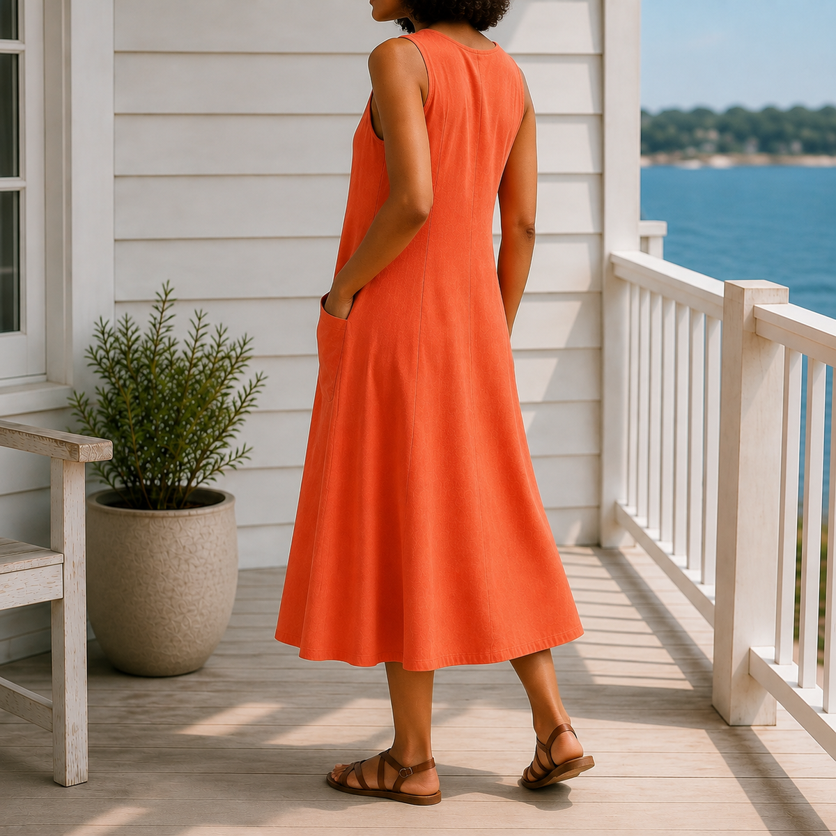Colette-June A-Line Dress