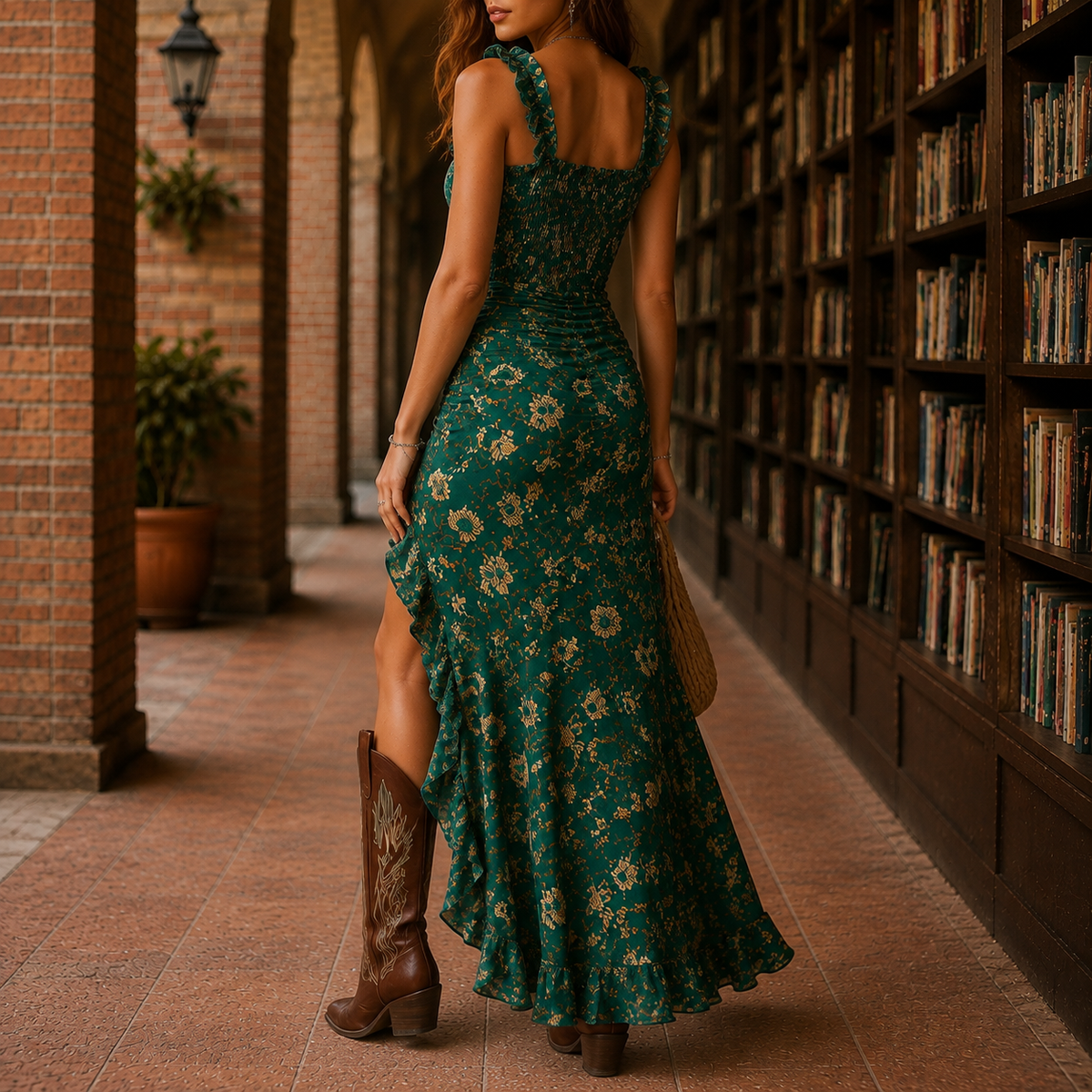 Portia Boho Maxi Dress