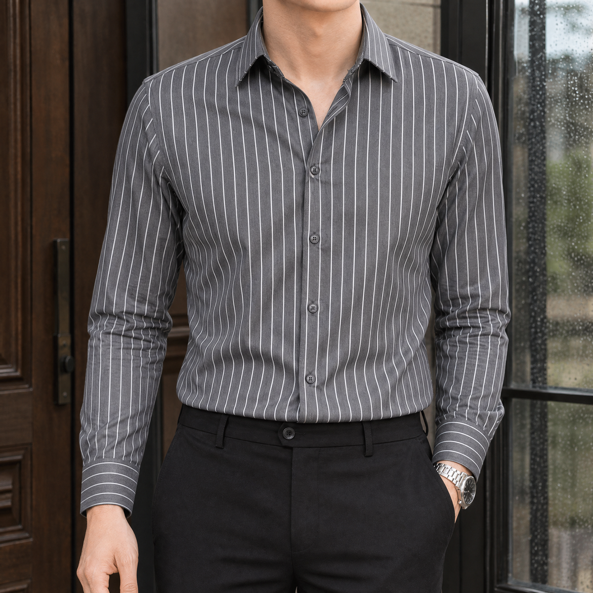 Fintan-Wren Striped Shirt