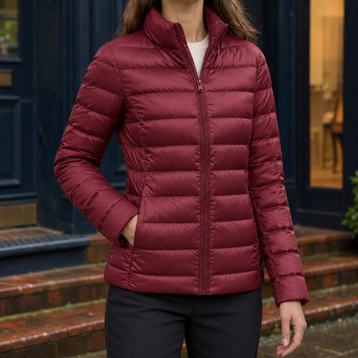 Xenia-Louise Stand Collar Jacket