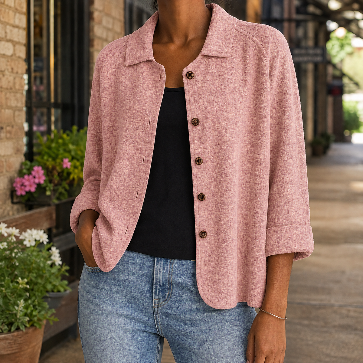 Soraya-Lane Collared Sweater