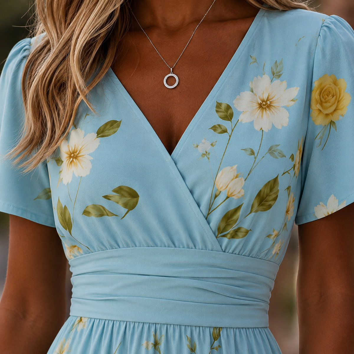 Marcella Wrap Midi Dress