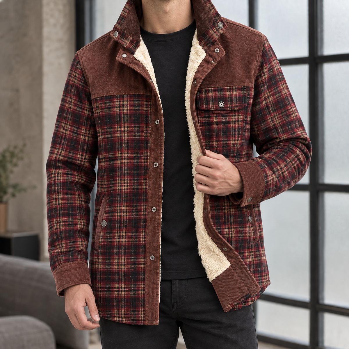 Martin Plaid Jacket