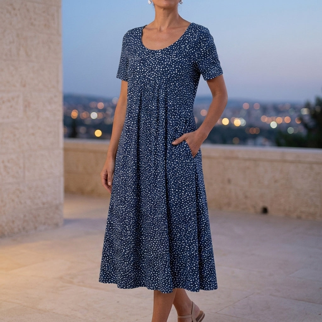 Celeste Gathered Sundress