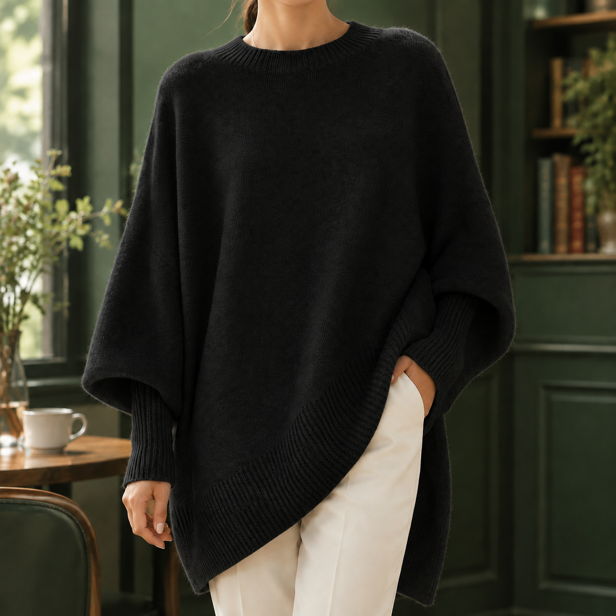 Audrina Crew Neck Sweater