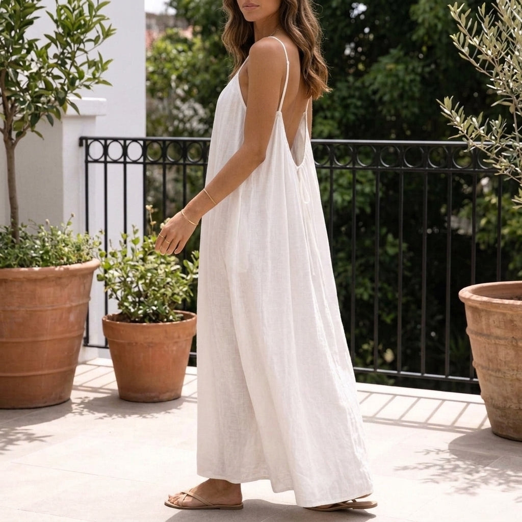 Clara Backless Maxi Dress