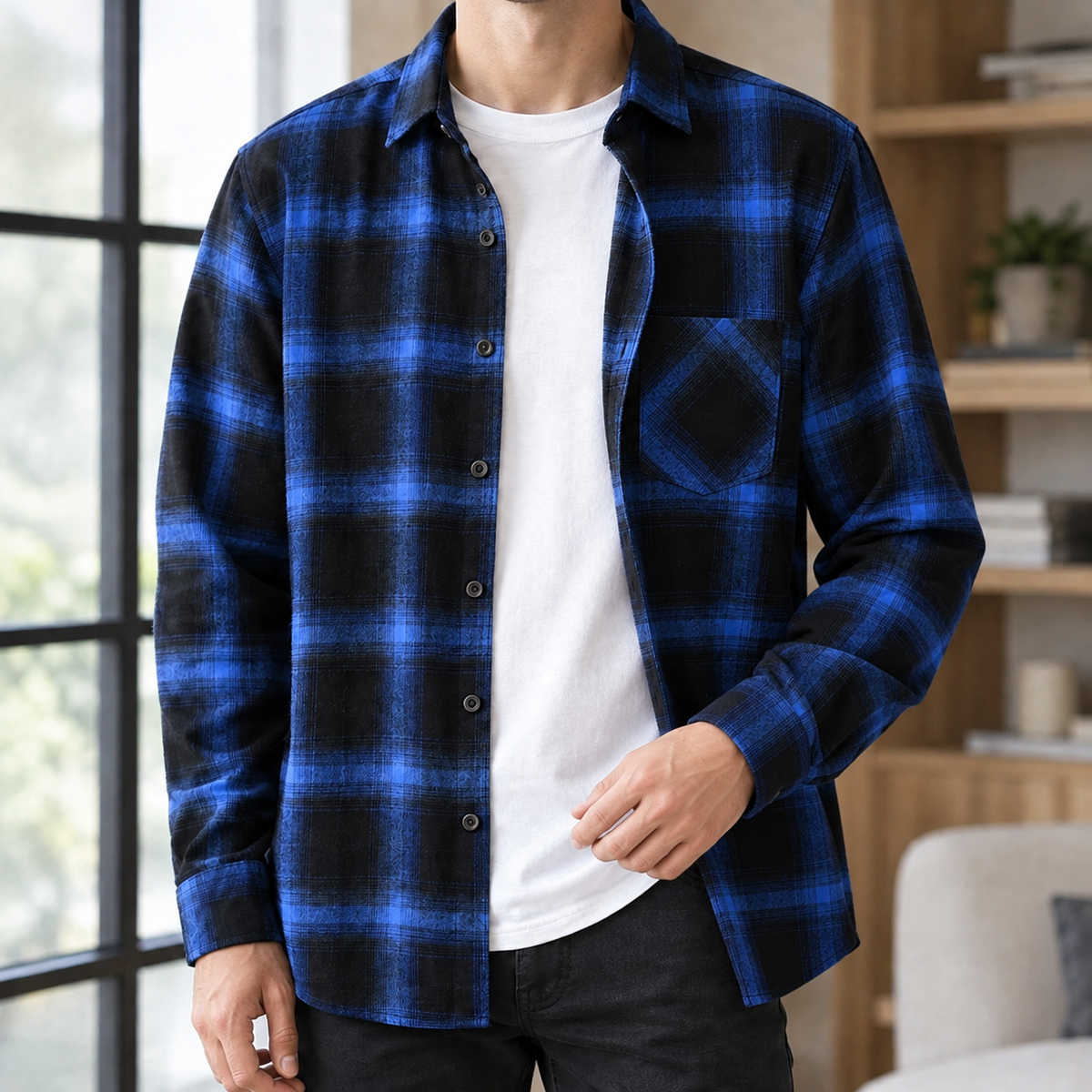 Gregoire Plaid Overshirt