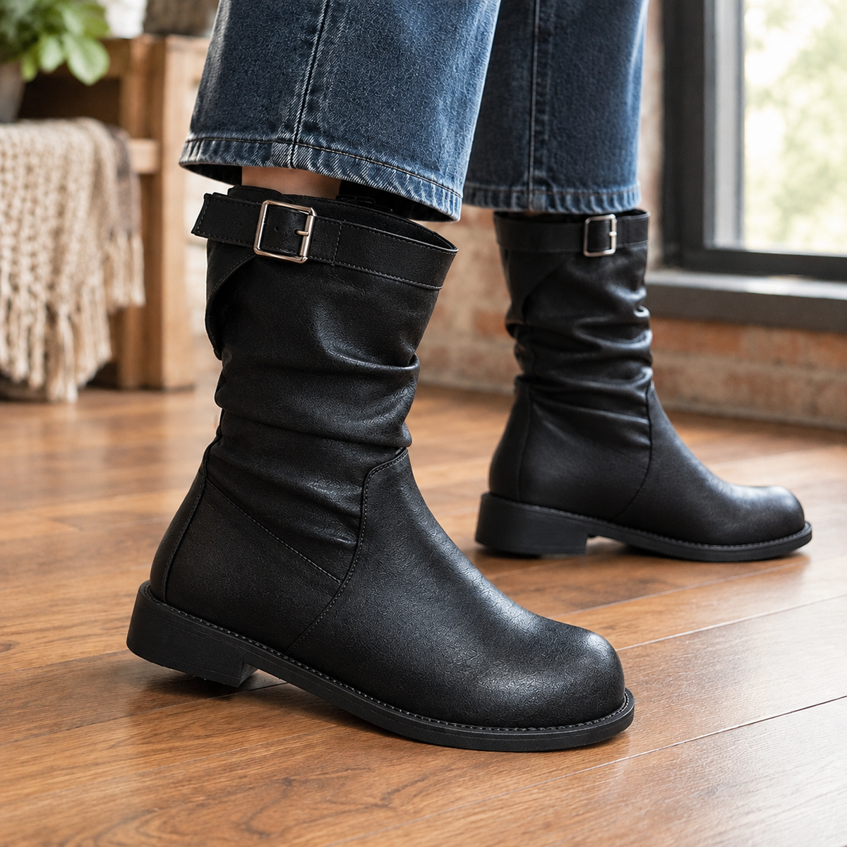 Sanremo Buckle Boots