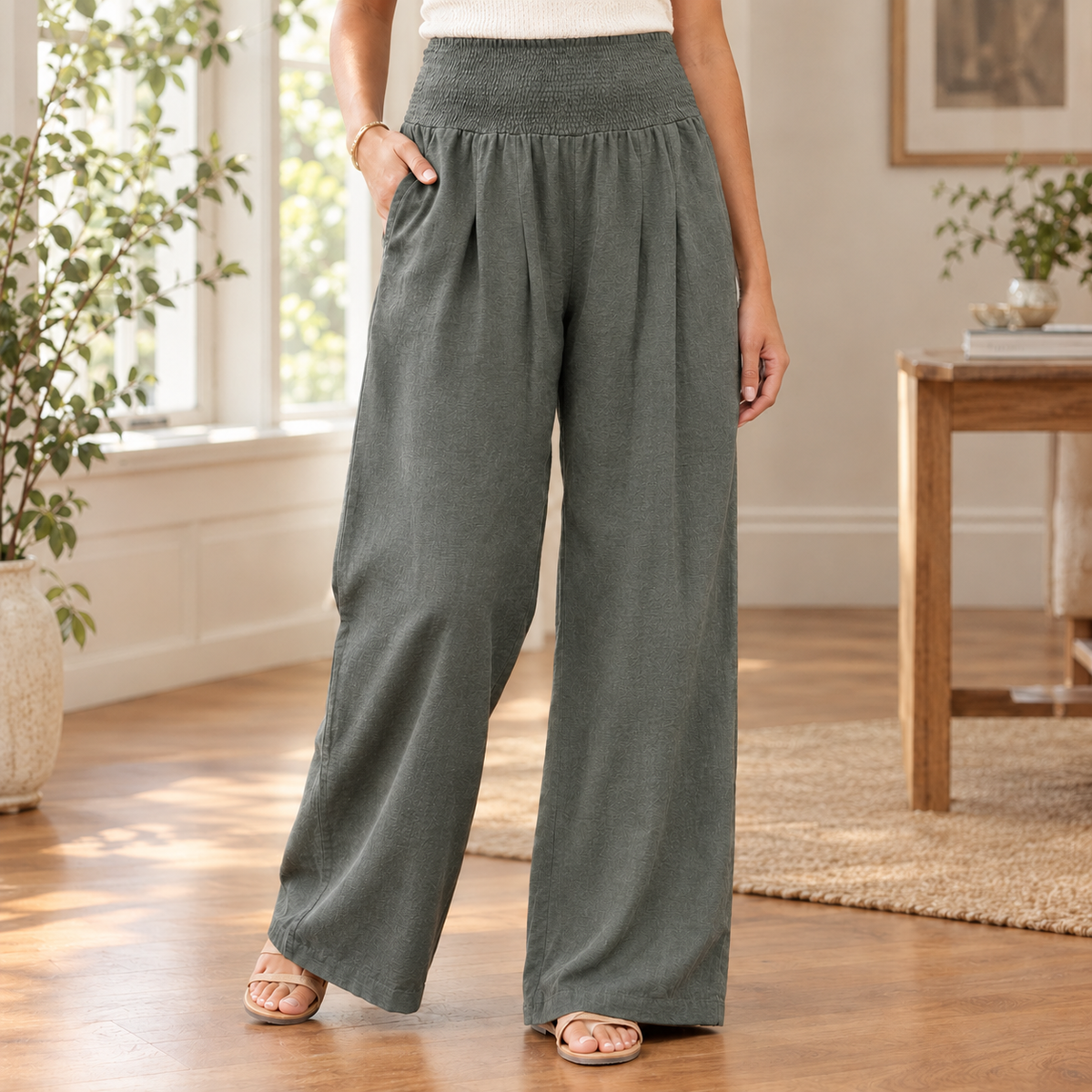 Tessa-Rae Wide Leg Pants
