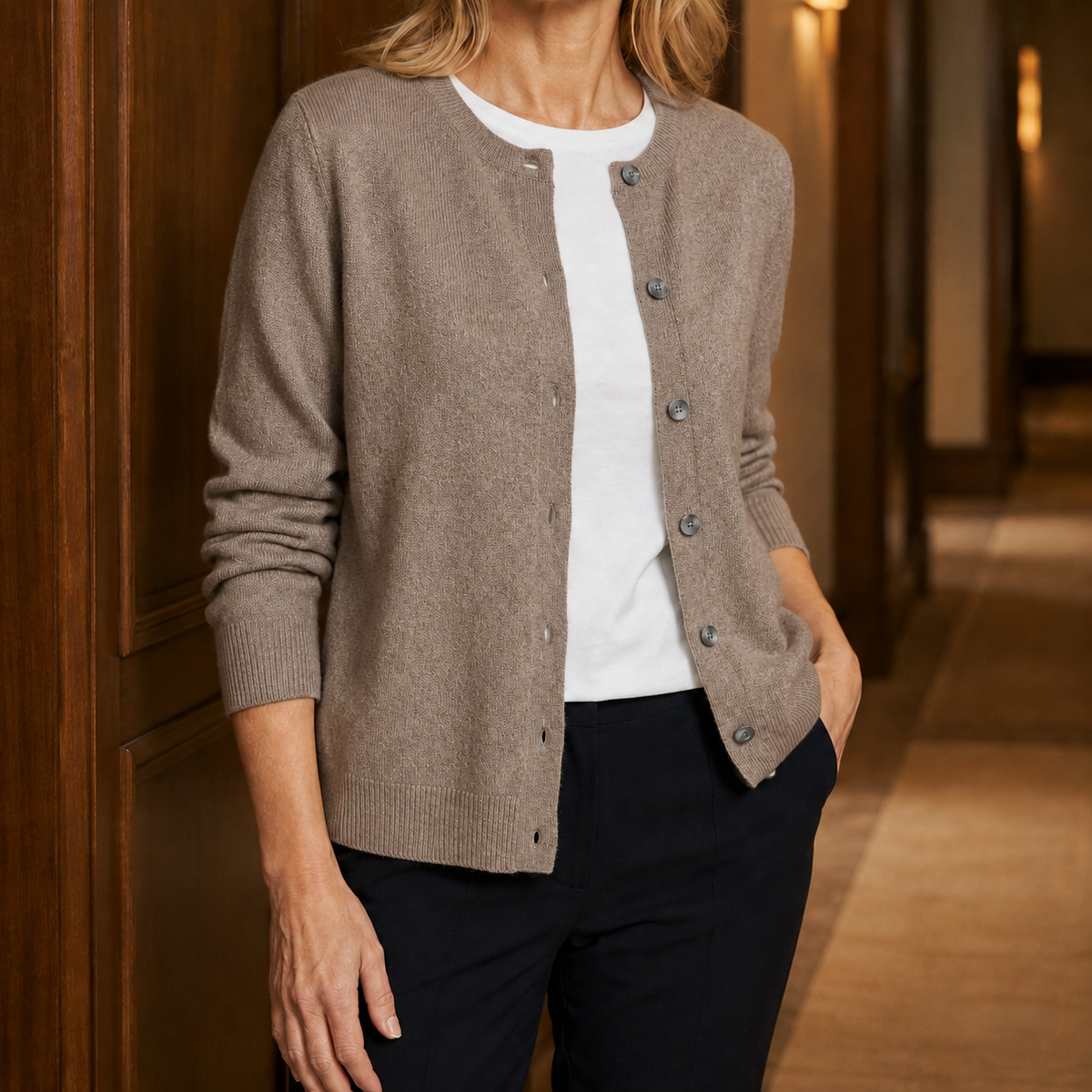 Annabel-Jane Crew Neck Sweater