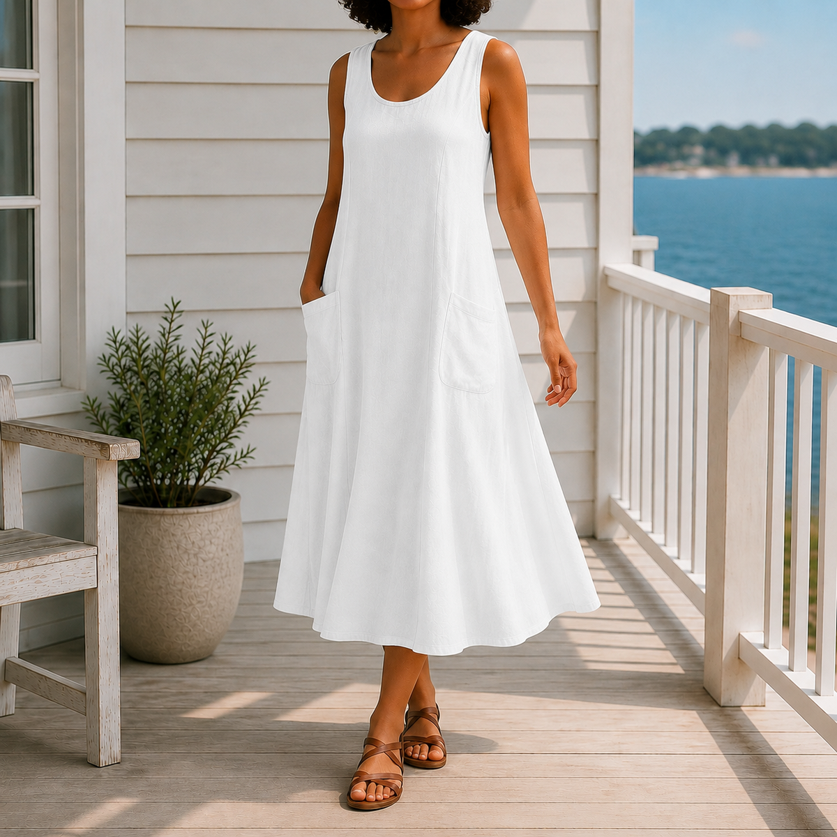 Colette-June A-Line Dress