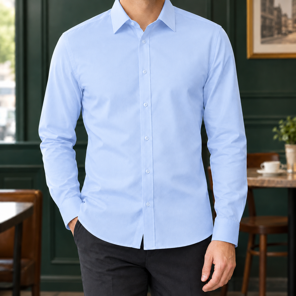 Archer Point Collar Shirt