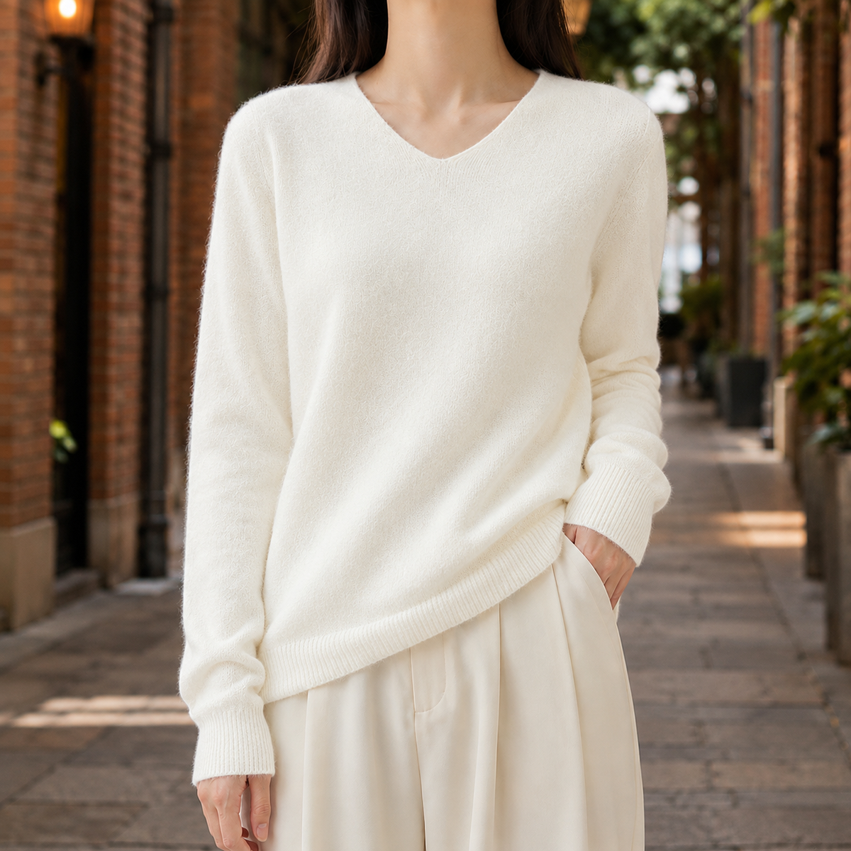 Christabel V-Neck Sweater