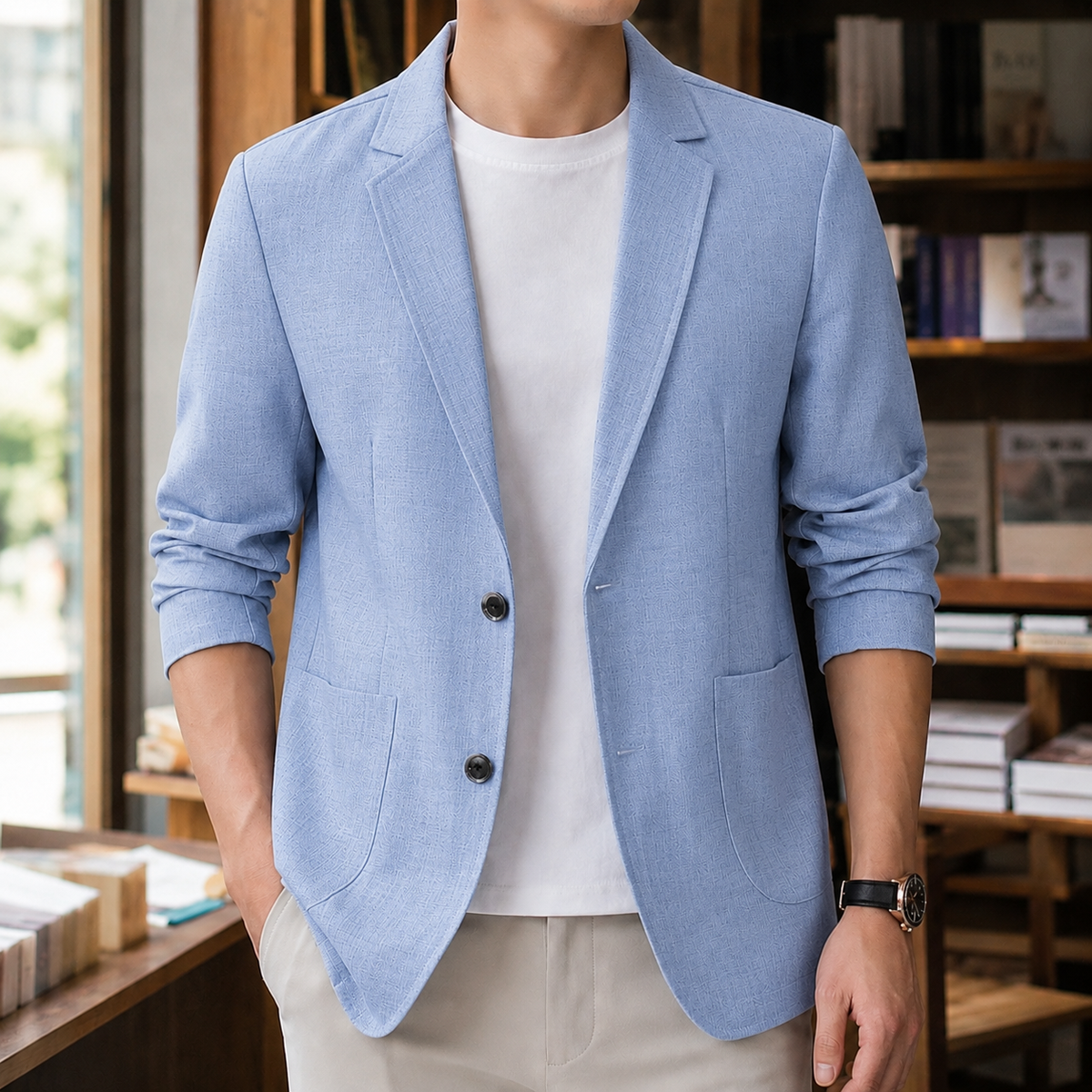 Bastien Woven Blazer