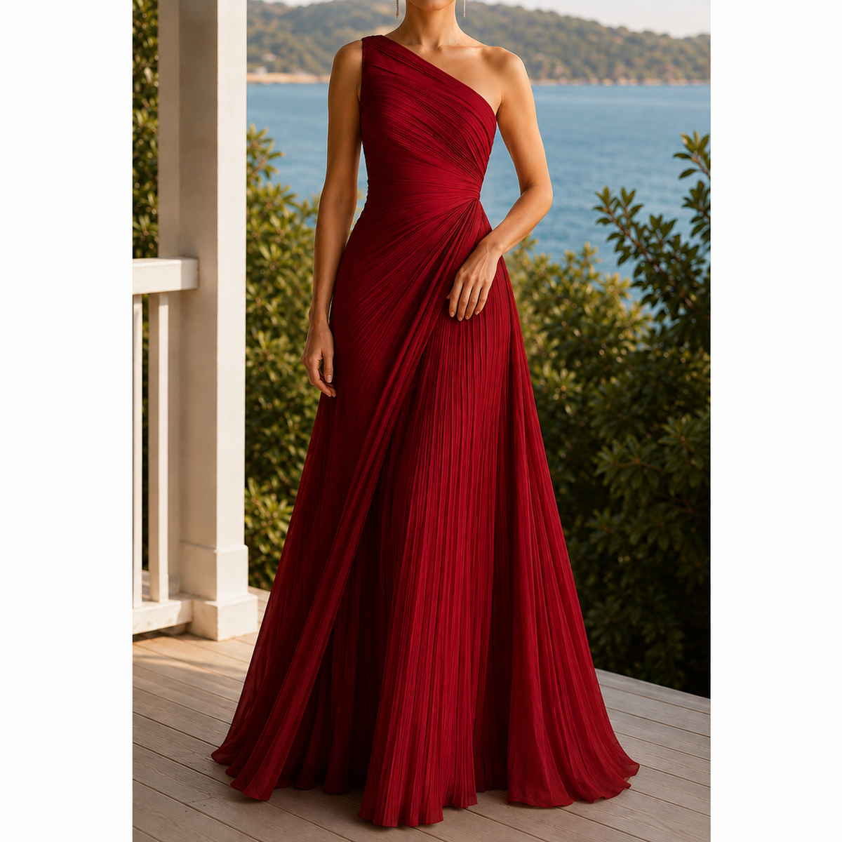 Estelle One-Shoulder Dress