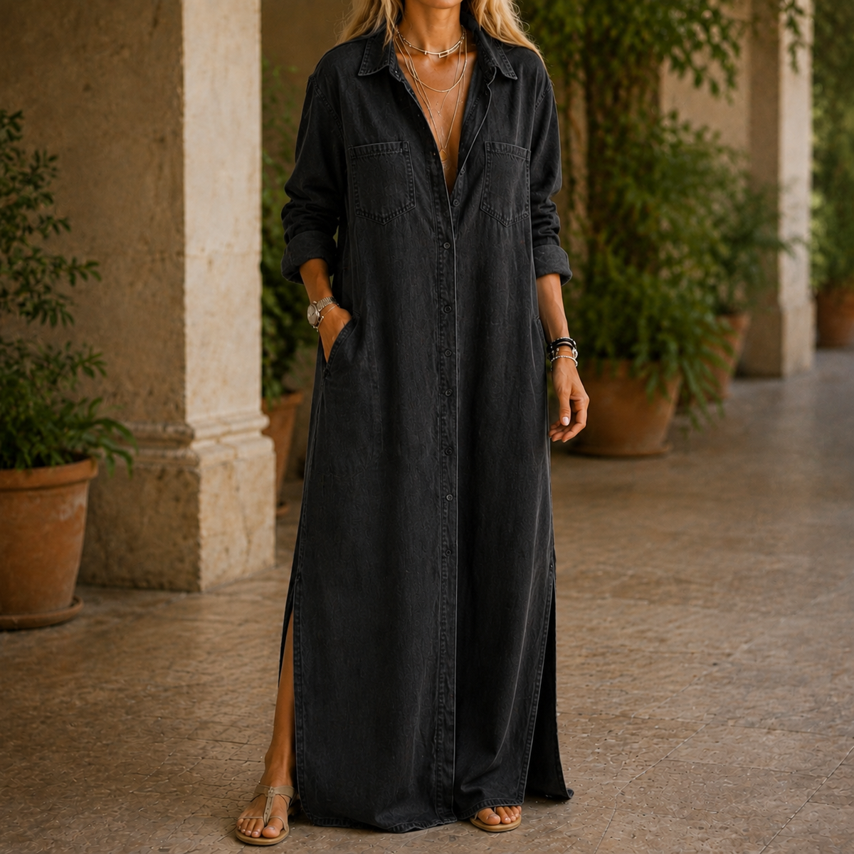 Agnes Relaxed Maxi Dress