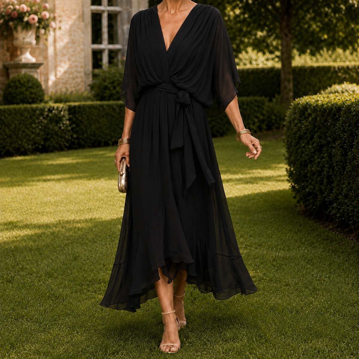 Petra High Low Dress
