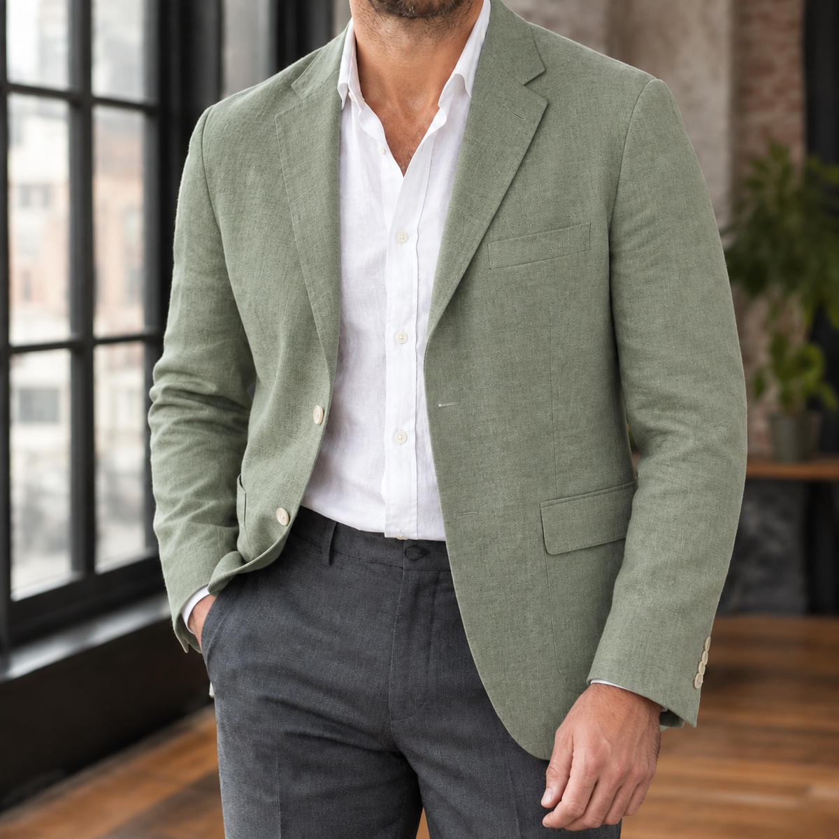 Armand Unstructured Blazer