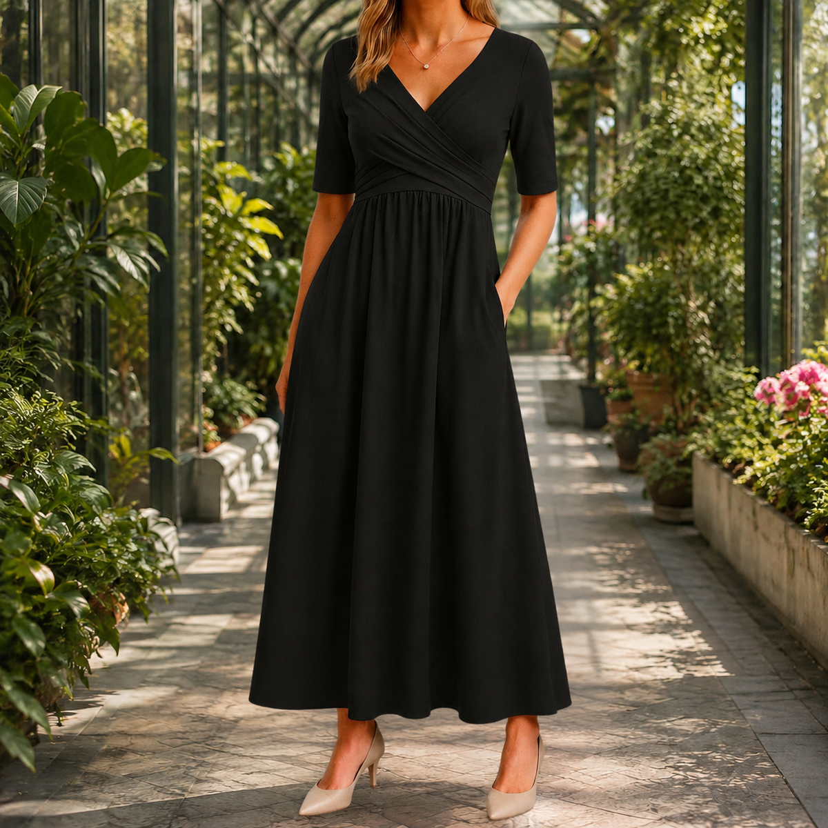 Alba Wrap Dress