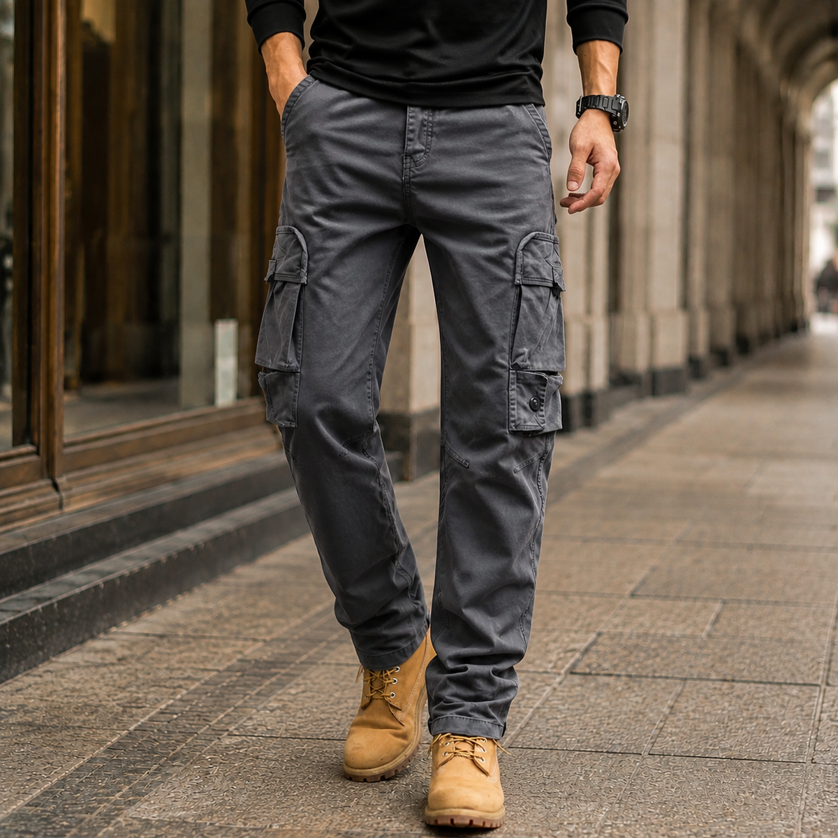 Rowan Relaxed Cargo Pants