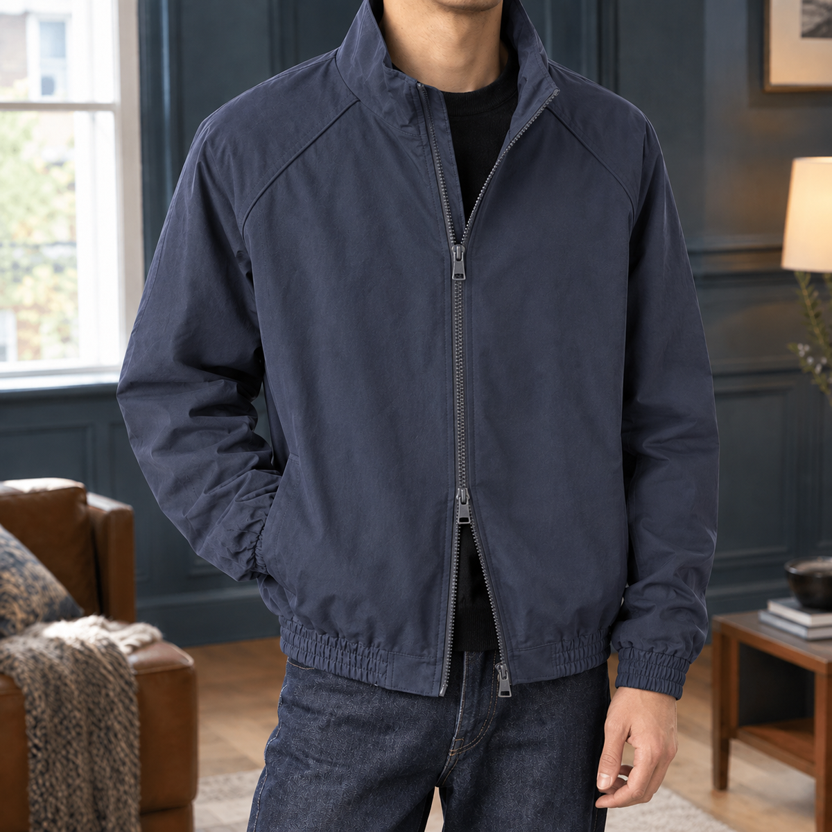 Raymond Stand Collar Jacket