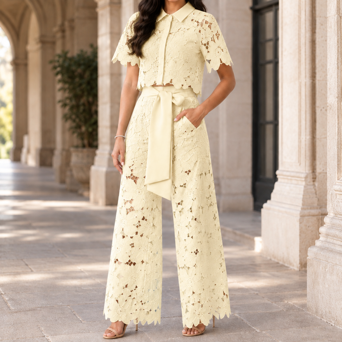 Fenna-June Wide-Leg Set