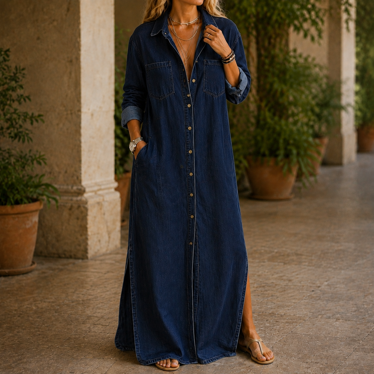 Agnes Relaxed Maxi Dress